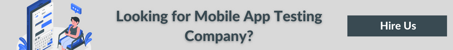 Mobile app testing company