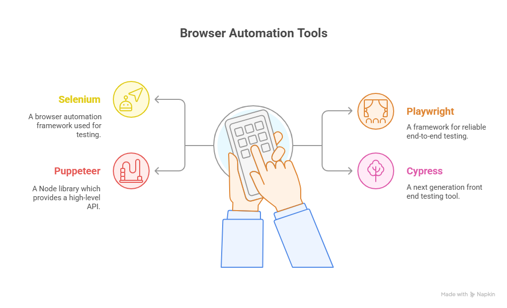 Famous Tools for Browser Automation