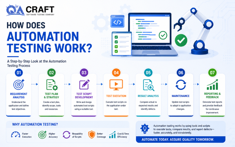 How Does Automation Testing Work