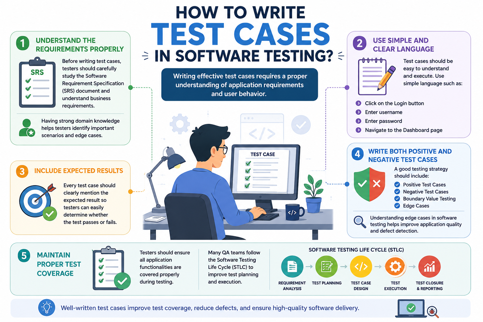 How to Write Test Cases in Software Testing