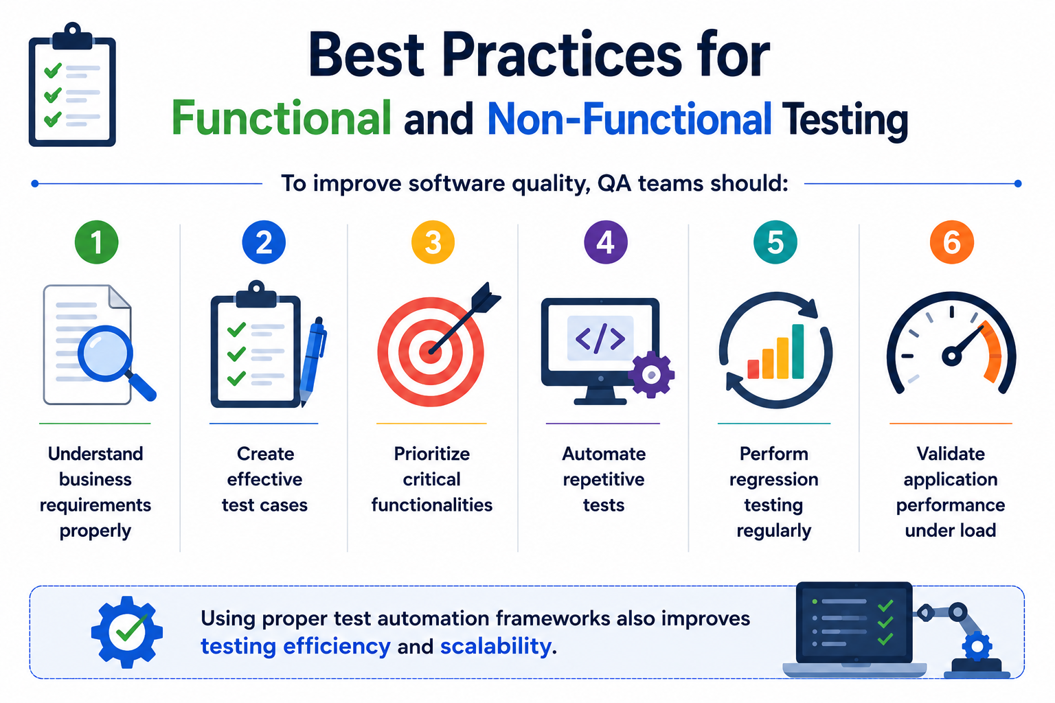 Best Practices for Functional and Non-Functional Testing - QACRAFT Best Practices for Functional and Non-Functional Testing