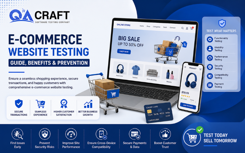 E-commerce Website Testing Guide Benefits and Prevention