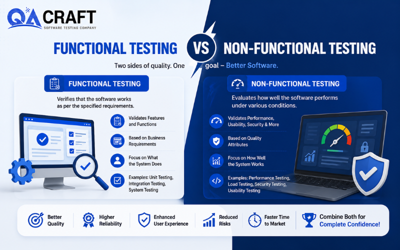 Functional Testing Vs Non-functional Testing