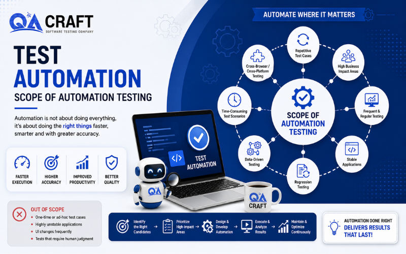 Test Automation Scope of Automation Testing