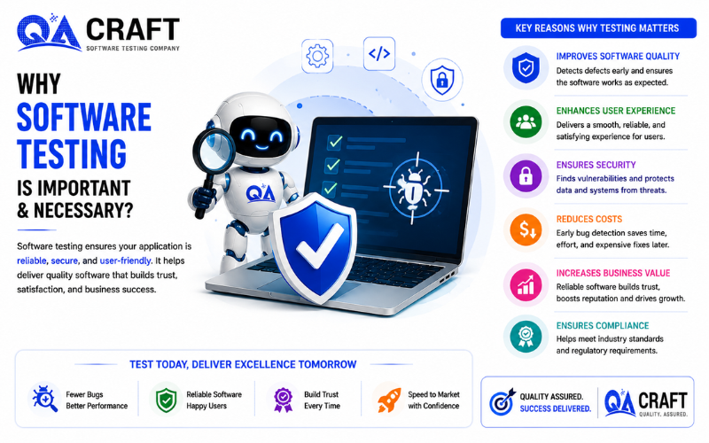 Why Software Testing is Important and Necessary