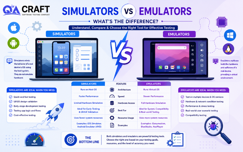 Simulators Vs Emulators : What’s the Difference?