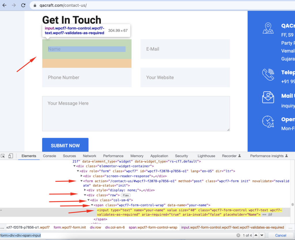 Css Selector in Selenium with Examples
