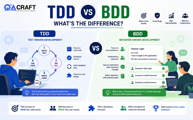 TDD Vs BDD Whats the Difference