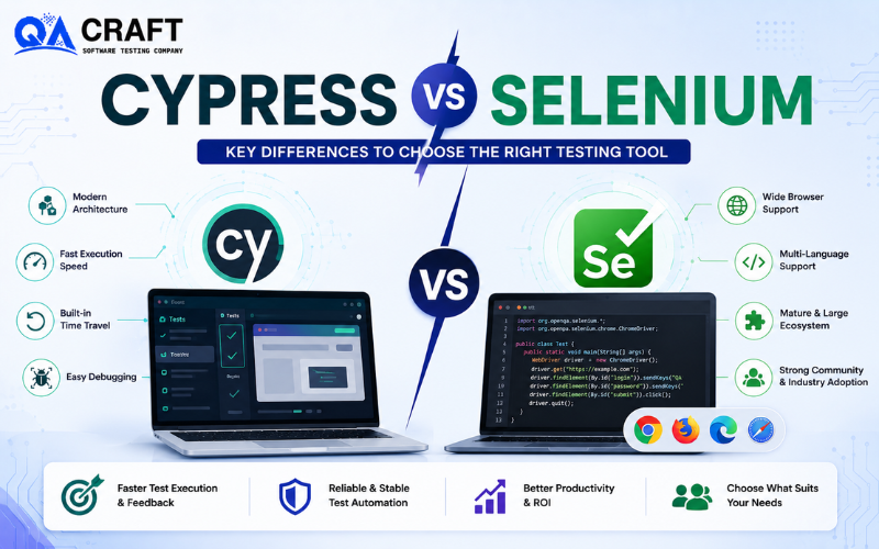 Cypress Vs Selenium – Key Differences