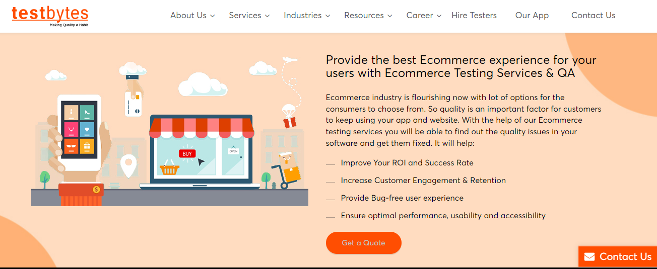 Testbytes - Ecommerce Testing Services