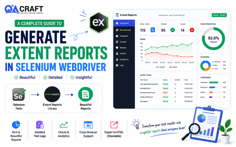 Guide To Generate Extent Reports In Selenium WebDriver