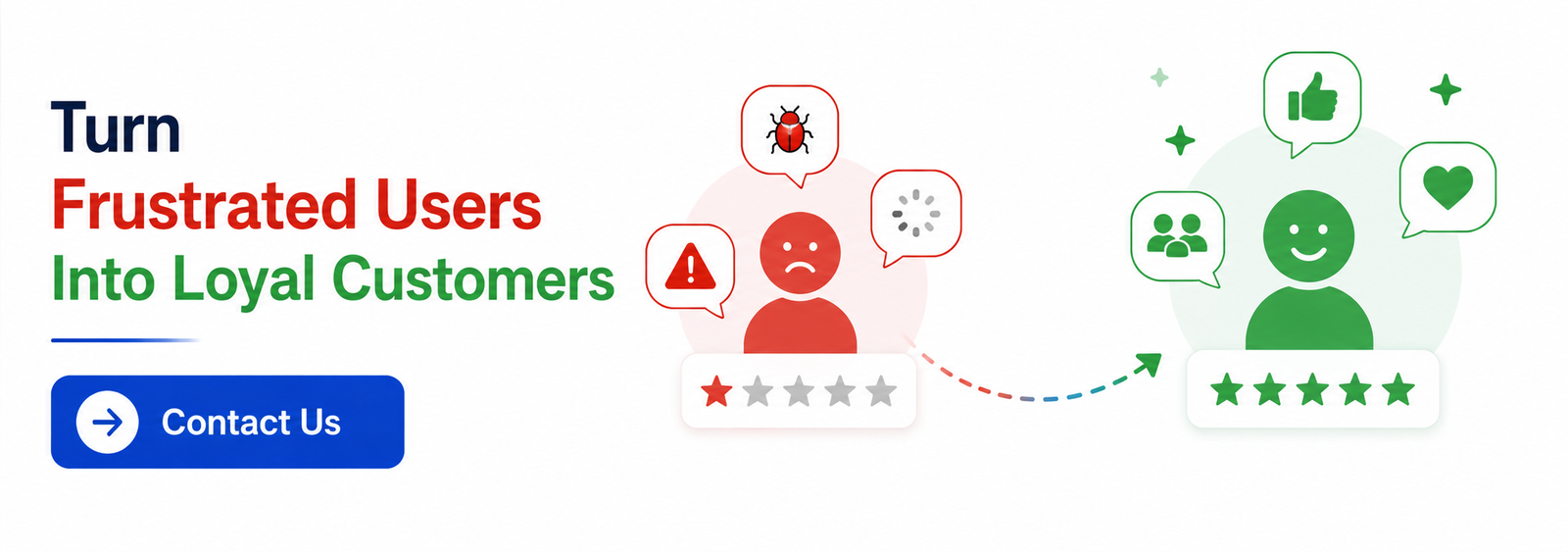 Turn Frustrated Users Into Loyal Customers