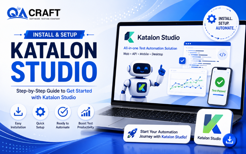 How to install and setup Katalon studio on windows