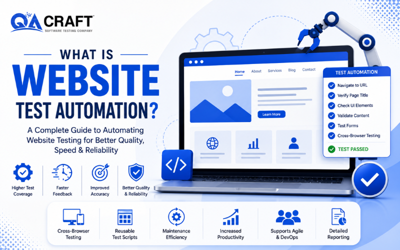 What is Website Test Automation