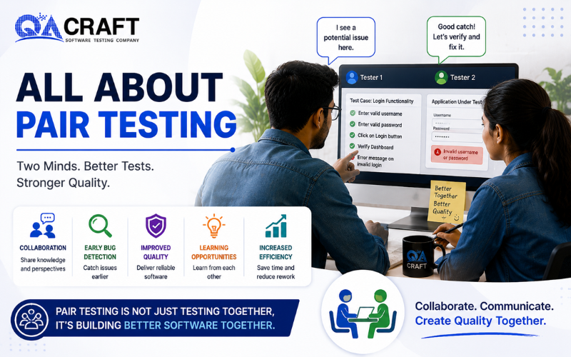All About Pair Testing