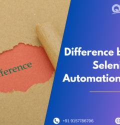 Difference between Selenium and Automation testing