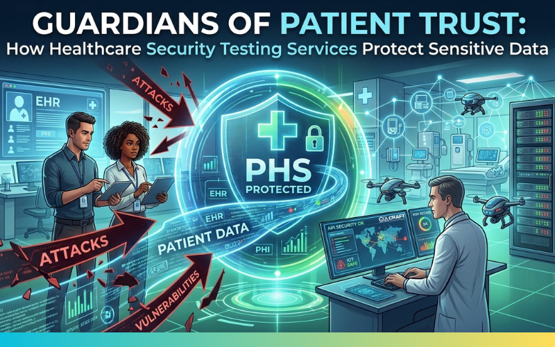 How Healthcare Security Testing Services Protect Sensitive Patient Data?