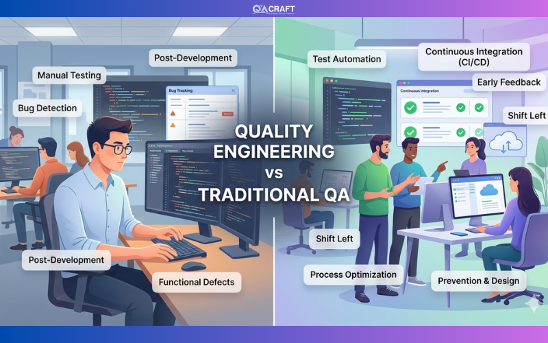 Quality Engineering vs Traditional QA
